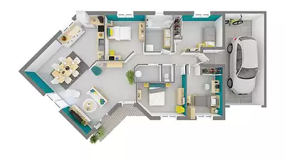 Maison neuve, 97 m²