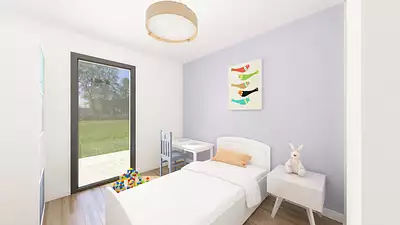 Maison neuve, 90,45 m²