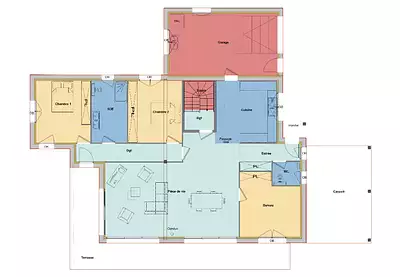 Maison neuve, 95 m²