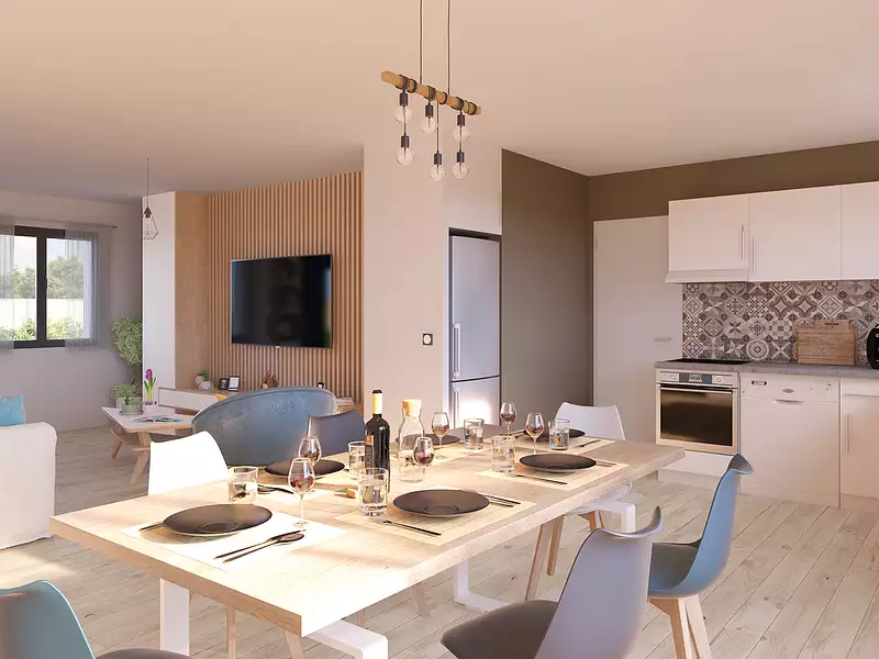 Maison neuve, 83 m² - Vairé (85150)