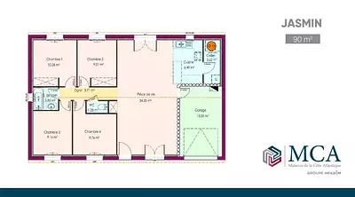 Terrain à bâtir, 793 m²
