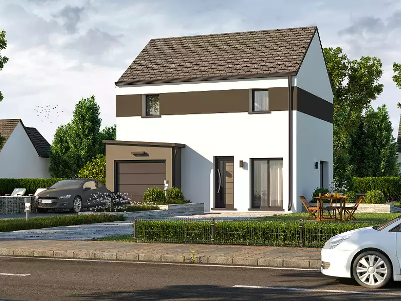 Maison neuve, 75 m² - Plouescat (29430)