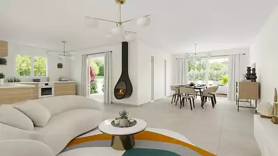 Maison neuve, 100 m²