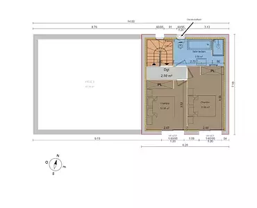 Maison neuve, 90 m²