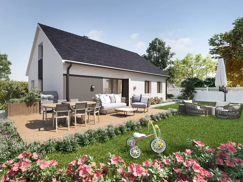 Maison neuve, 90 m² - Argelès-Gazost (65400)