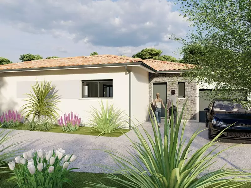 Maison neuve, 98 m² - Bazas (33430)