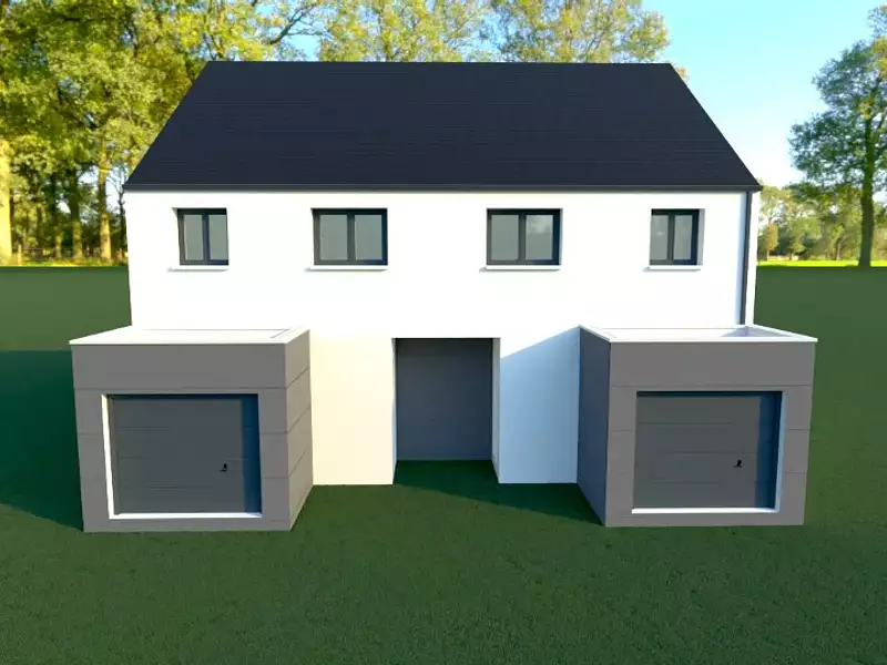 Maison neuve, 77 m² - Breuillet (91650)