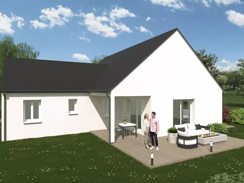 Maison neuve, 89 m² - Neuillé-Pont-Pierre (37360)