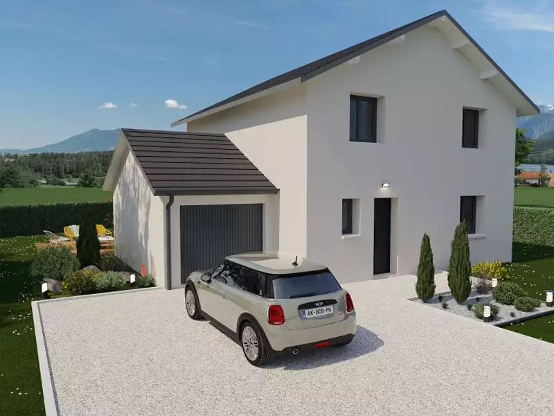 Maison neuve, 113 m² - Groisy (74570)