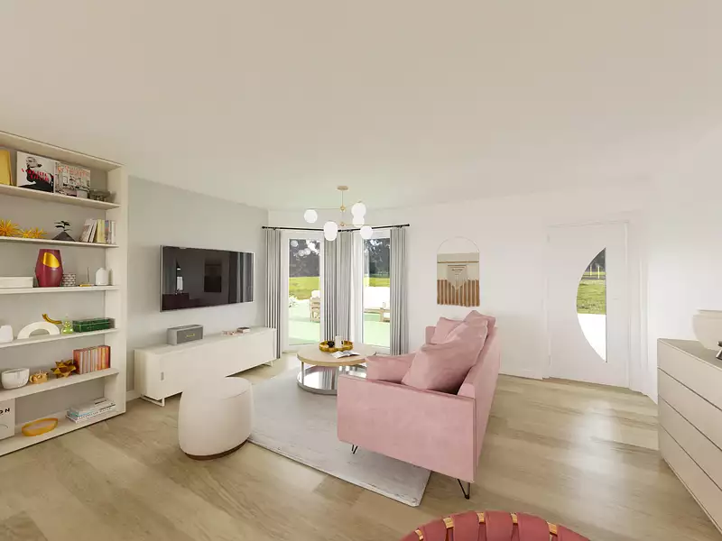 Maison neuve, 84,29 m² - Monchecourt (59234)