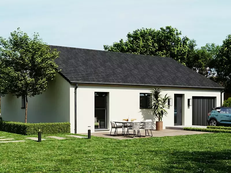 Maison neuve, 85 m² - La Chevrolière (44118)