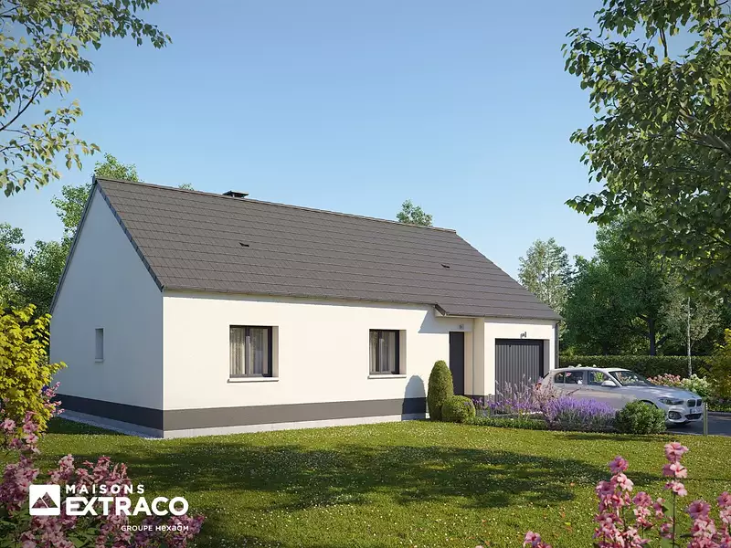 Maison neuve, 74 m² - Harfleur (76700)