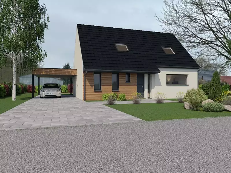 Maison neuve, 115 m² - Lorgies (62840)