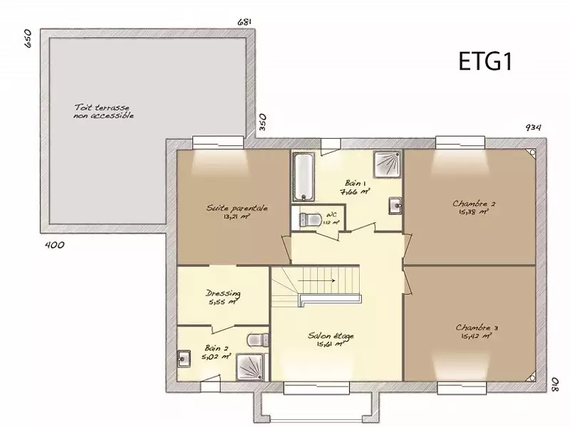 Maison neuve, 186 m² - Domont (95330)