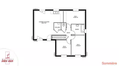 Maison neuve, 80 m²