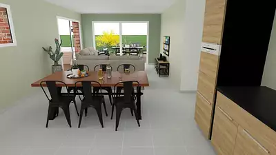 Maison neuve, 100 m²