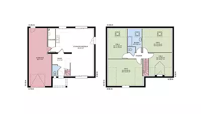 Maison neuve, 102 m²