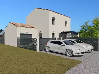 Maison neuve, 83 m²