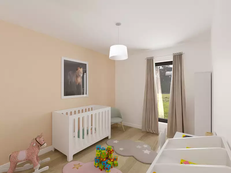 Maison neuve, 94,65 m² - Nanteuil-lès-Meaux (77100)