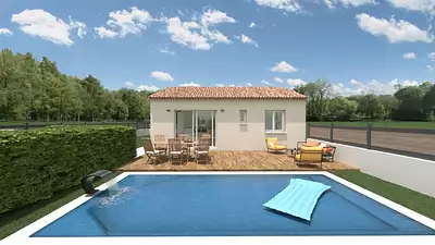 Maison neuve, 55 m²