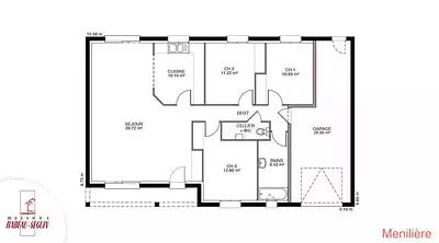Maison neuve, 100 m²