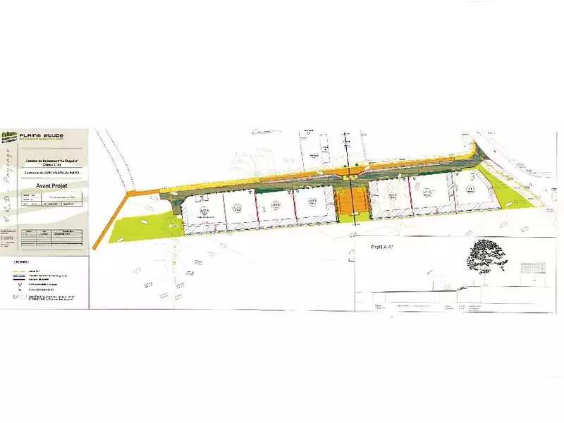 Terrain à bâtir, 500 m² - Saint-Hilaire-du-Maine (53380)