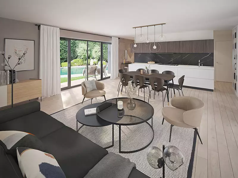 Maison neuve, 95 m² - Eragny-sur-Epte (60590)