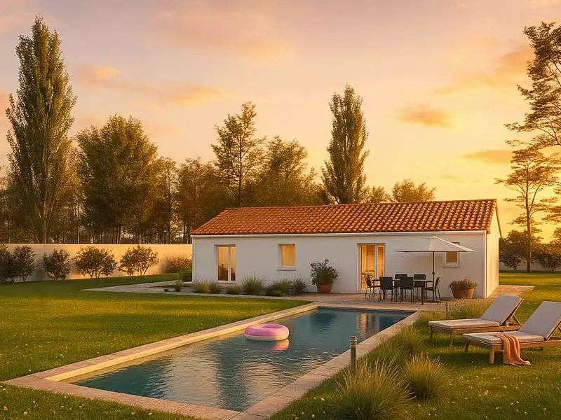 Maison neuve, 70 m² - Bergerac (24100)