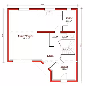 Maison neuve, 123 m²