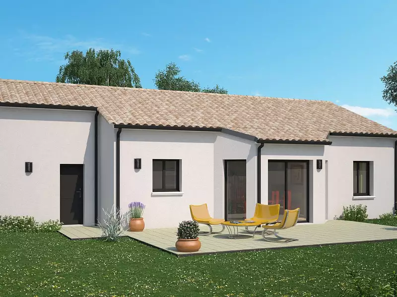 Maison neuve, 96 m² - Saint-Julien-l'Ars (86800)