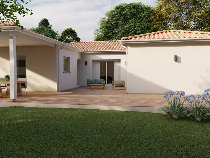 Maison neuve, 122 m² - Mios (33380)