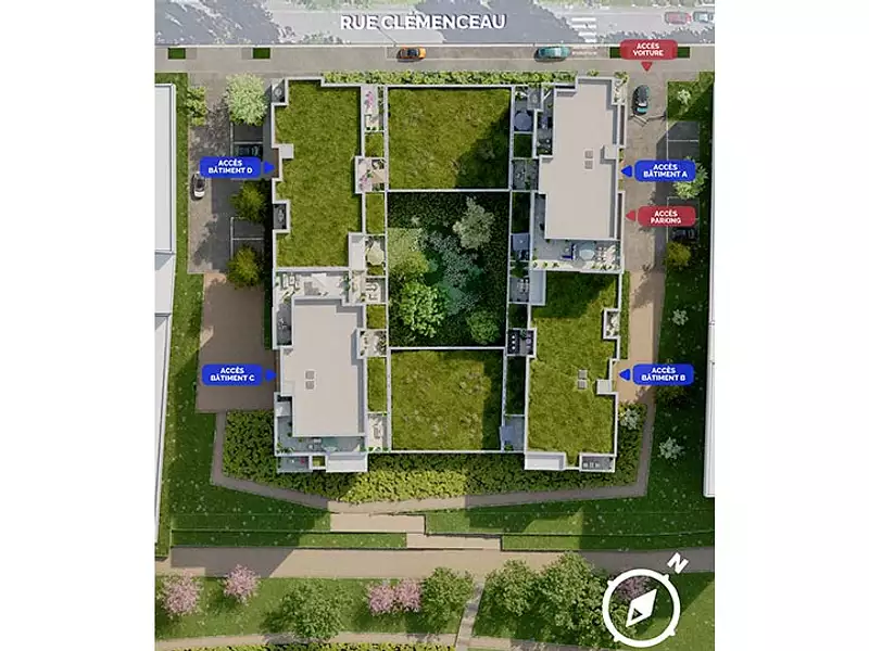 Les Promenades Gutenberg - Schiltigheim (67300)