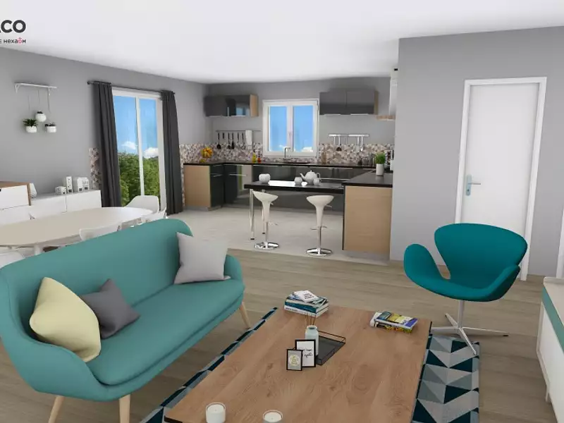 Maison neuve, 135 m² - Dozulé (14430)