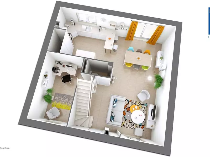 Maison neuve, 102 m² - Butry-sur-Oise (95430)