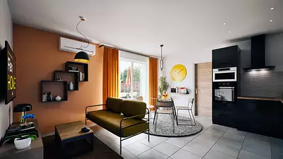 Maison neuve, 48,49 m²