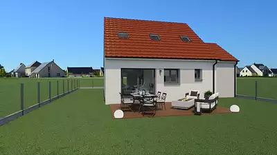 Maison neuve, 90 m²