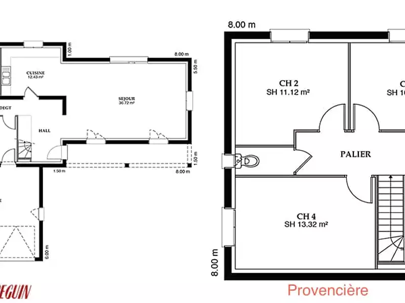 Maison neuve, 134 m² - Saint-Marcel (71380)