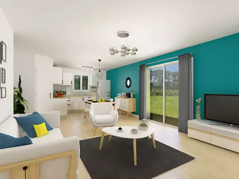 Maison neuve, 80 m² - Champdieu (42600)