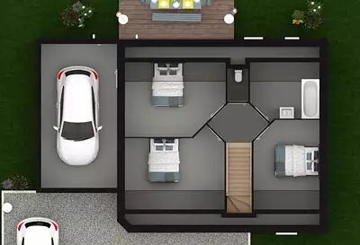 Maison neuve, 90 m²