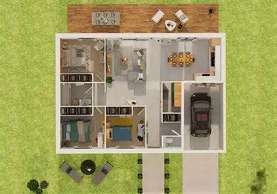 Maison neuve, 85 m²