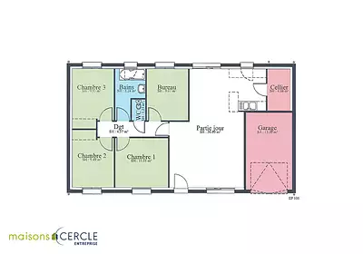 Maison neuve, 90 m²