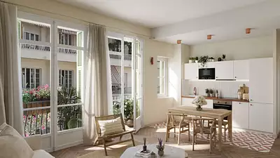 Le prestige de l’ancien restauré, au centre de Nice