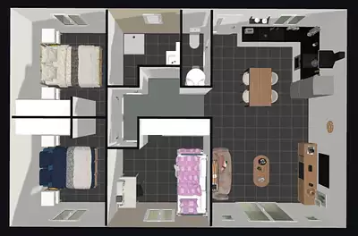 Maison neuve, 64 m²