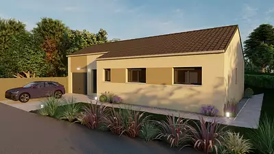 Maison neuve, 83 m²