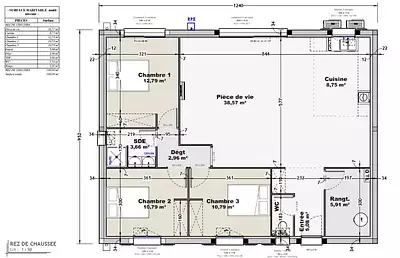 Maison neuve, 100 m²