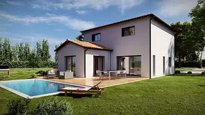 Maison neuve, 200 m²