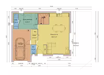 Maison neuve, 116 m²