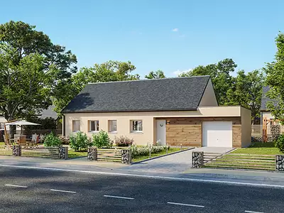 Maison neuve, 90 m²