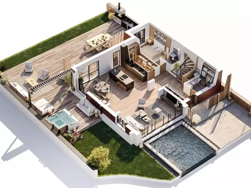 Maison neuve, 173 m² - Montfort-l'Amaury (78490)