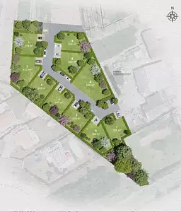 Terrain à bâtir, 340 m²